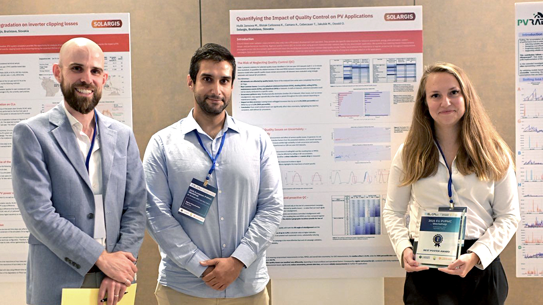 Solargis wins Best Poster Award at PVPMC 2025 in Cyprus